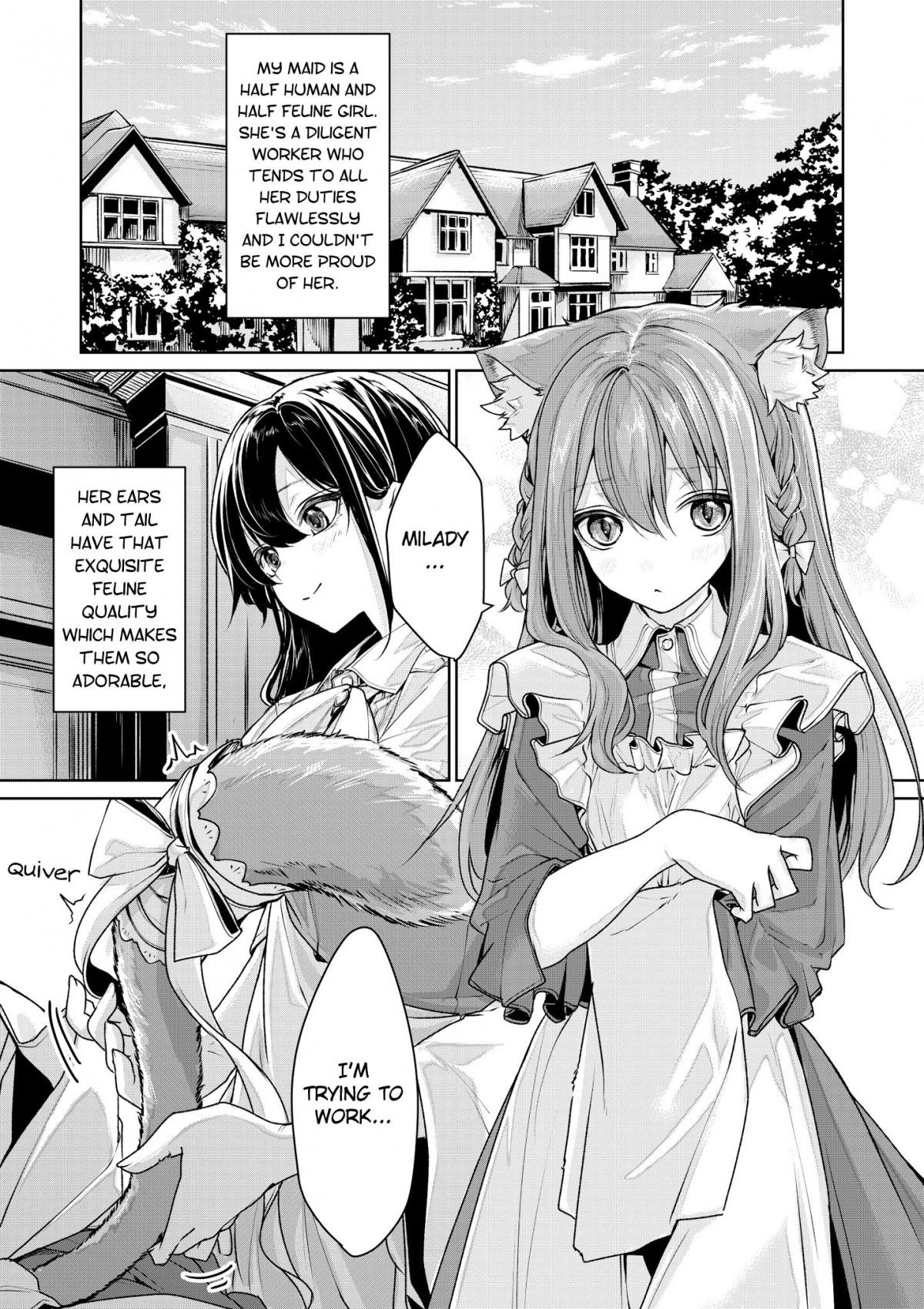 Ch.1 : Master and Servant <b>Yuri</b> <b>work</b> where a Nekomimi maid and her young lad...