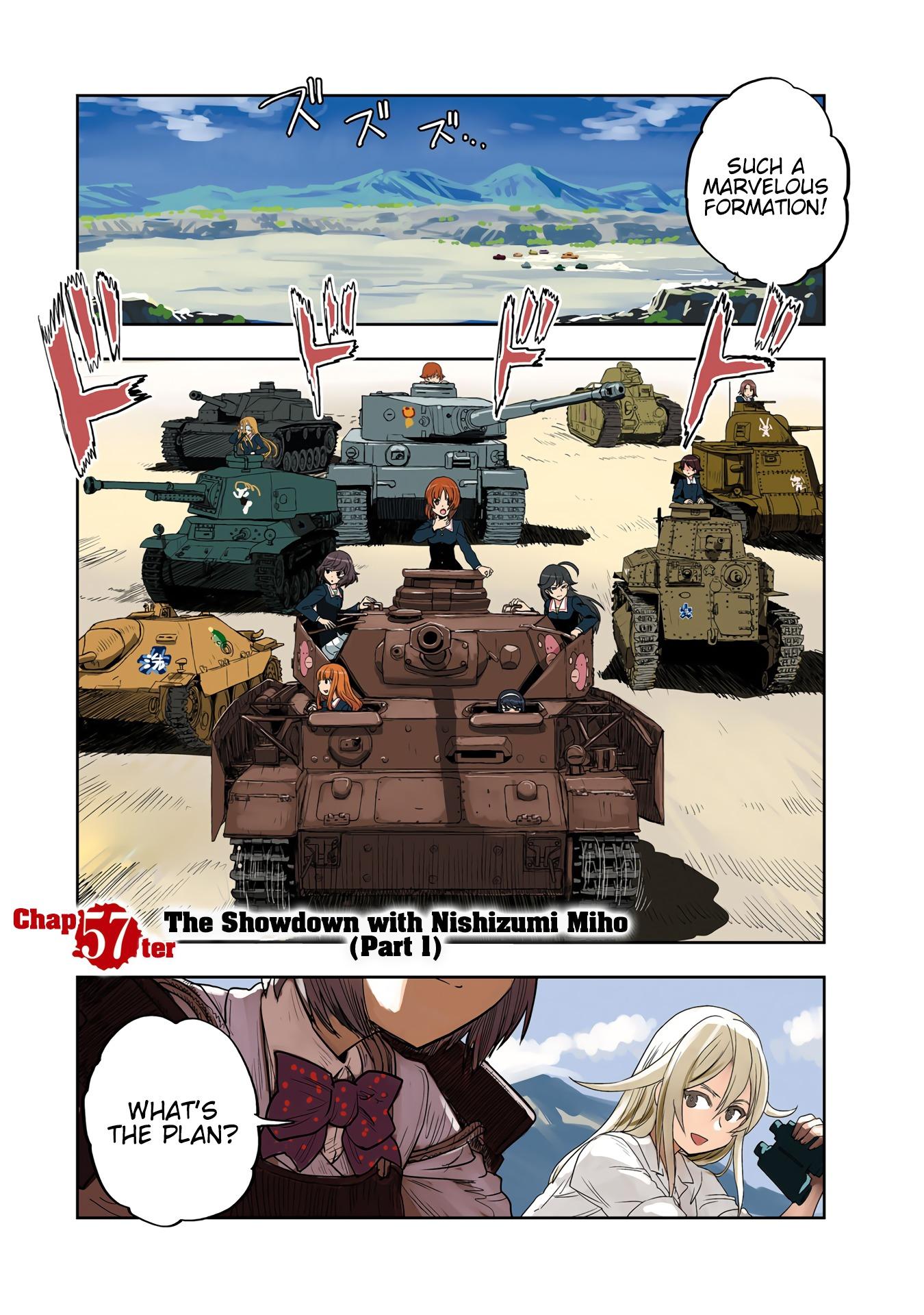 Girls Und Panzer: Ribbon no Musha - episode 58 - 1