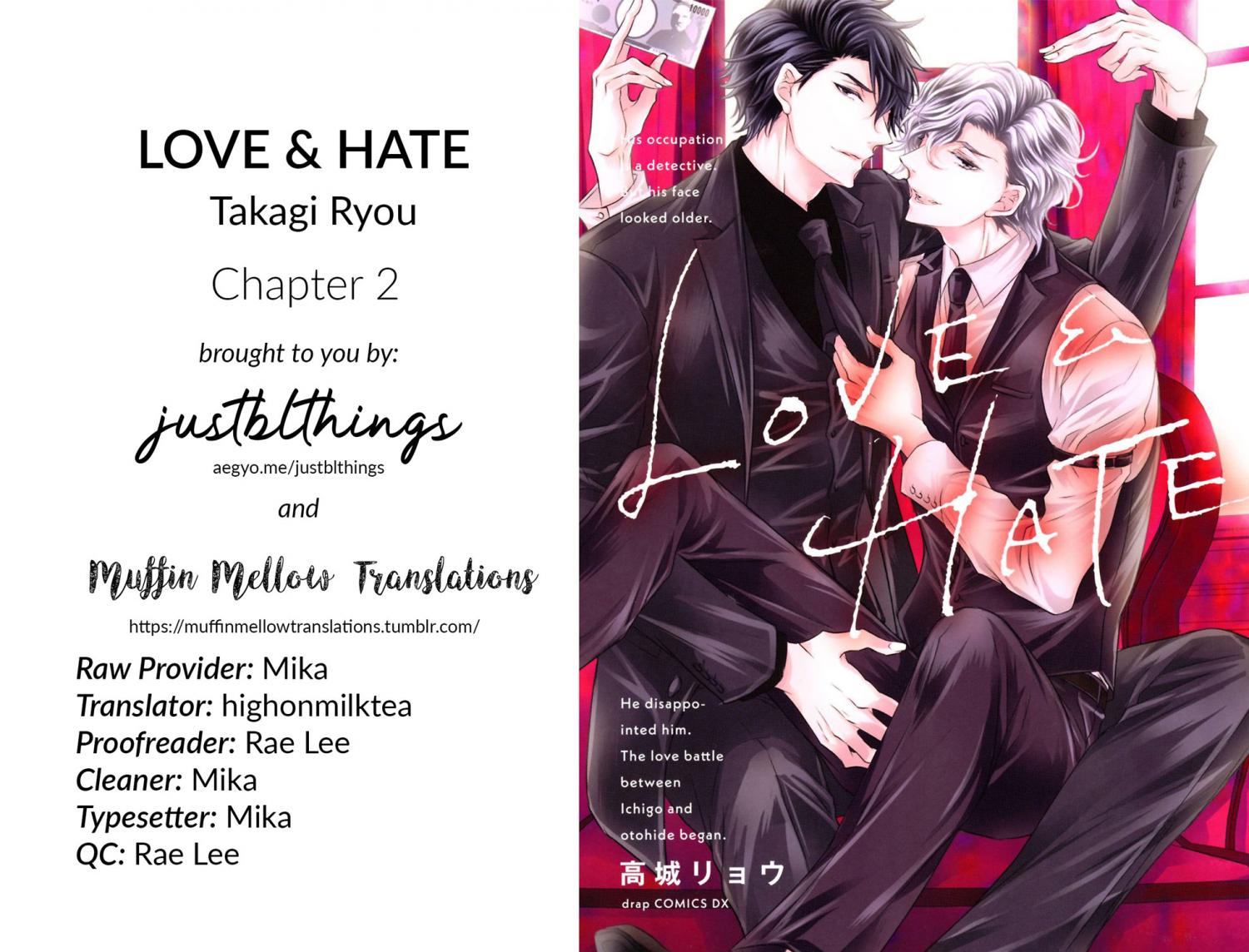 Read <b>LOVE</b> & <b>HATE</b> (Takagi Ryou) Vol.1 Ch.2 Page 3 <b>Manga</b> Online At Mangag...