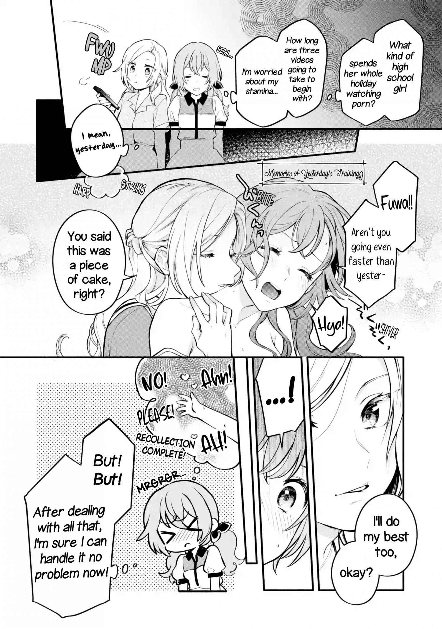 Onna Doushi to ka Arienai deshou to Iiharu Onna no ko wo, Hyakunichi kan de  Tetteiteki ni Otosu Yuri no Ohanashi Ch.4 Page 1 - Mangago